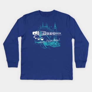 Land of Tomorrow - Just a Dream Away! Kids Long Sleeve T-Shirt